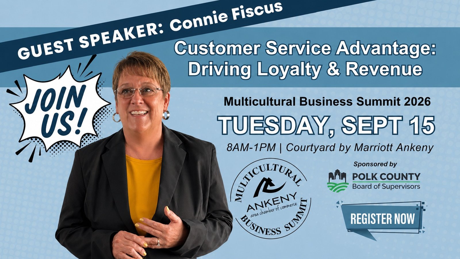 Ankeny C of C Multicultural Business Summit - Customer Service Advantage